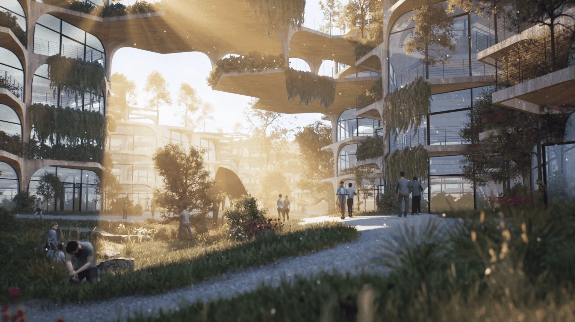 Verdant Courtyard